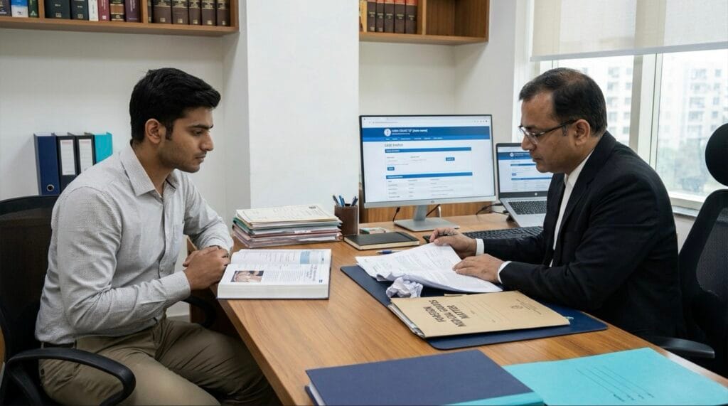 student seeking help of advocate for recovering neet ug scorecard